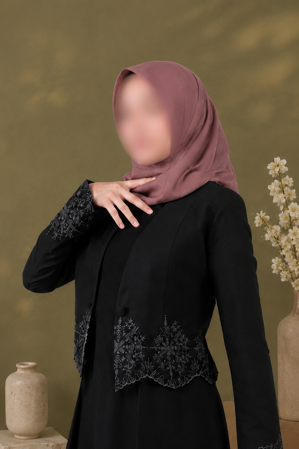 Paris Square Hijab