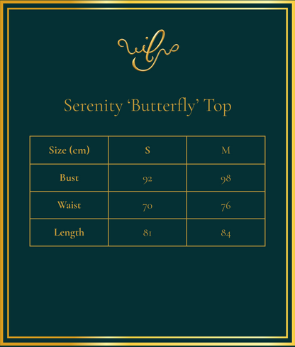 The Serenity 'Butterfly' Top