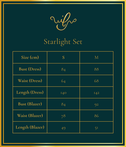 Starlight Dress & Blazer